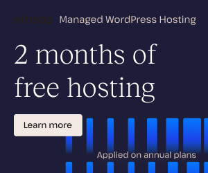 We recommend Kinsta for premium managed hosting services. Check it out for more details.