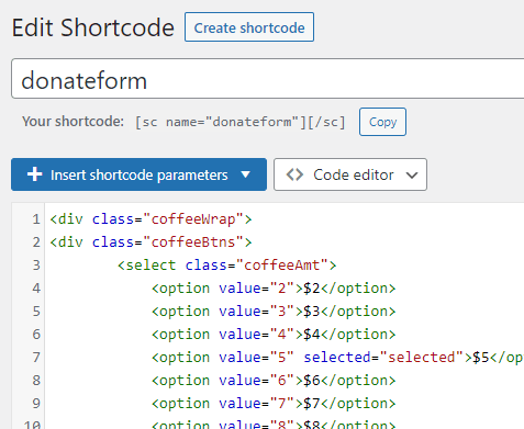 Easily Create Shortcodes for Code Snippets usin Shortcoder WordPress plugin