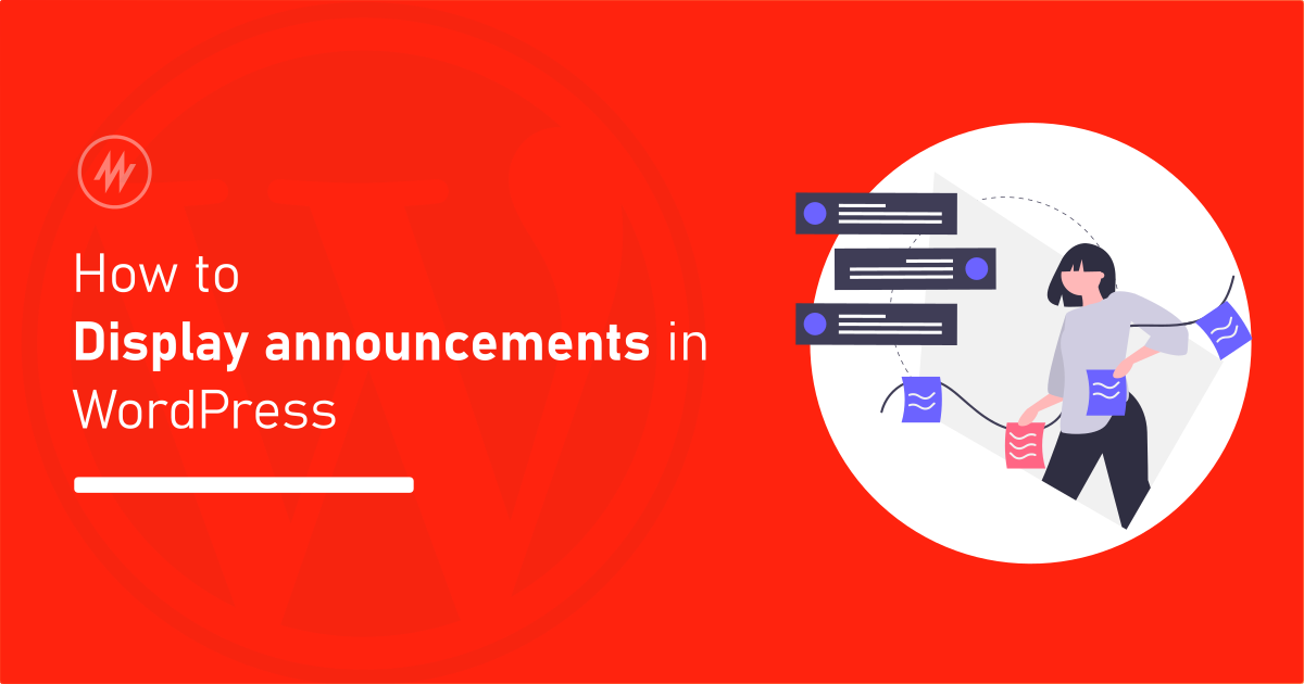 How to Display Announcements in a WordPress Blog